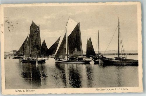 Wiek Fischerboote Hafen