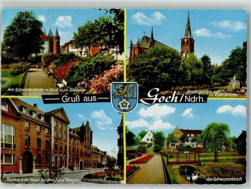 Goch Rathaus Haus zu den fünf Ringen