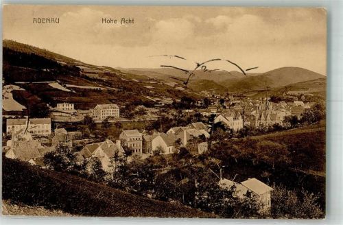Adenau 1944 Feldpost WK II Hoche Acht