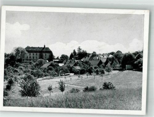 Molsberg Panorama des Ortes mit dem Schloss