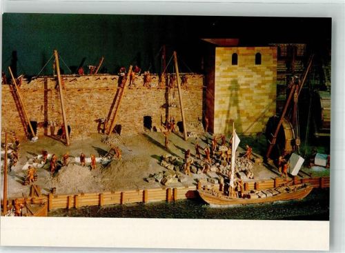Xanten Modell einer römischen Großbaustelle