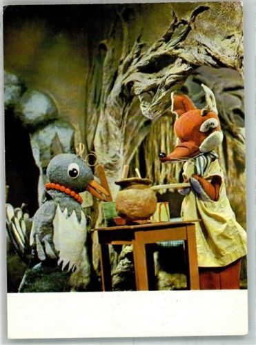 Frau Elster und Herr Fuchs DDR-Kinderfernsehen Fotograf Denzler VEB Bild und Heimat