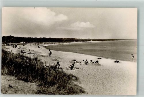 Glowe Badestrand Fotograf Mehlig VEB Bild und Heimat