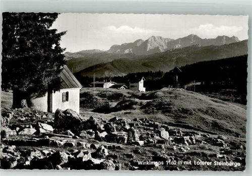 Winkelmoos Loferer Steinberge Hüttenstempel Augustineralm