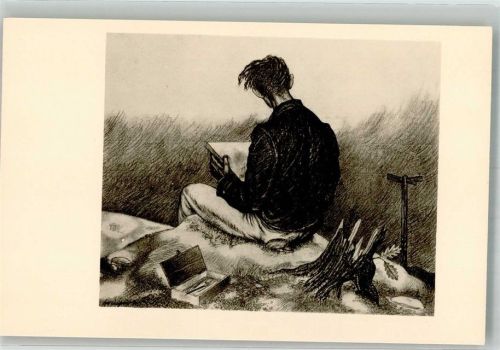 sign. Springer, Fritz Der Zeichner Passepartout