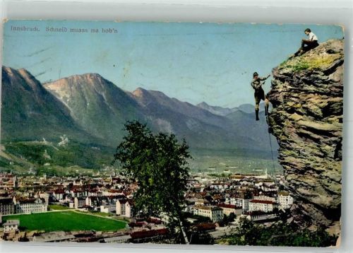 Innsbruck 1911 Bergsteiger