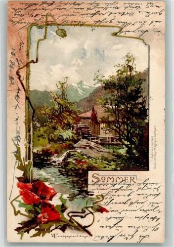 1902 Sommer Jahreszeiten