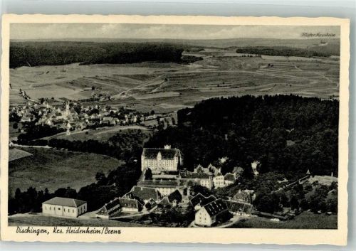 Dischingen Fliegeraufnahme Kloster Neresheim