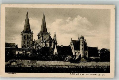 Xanten 1922 Dom Karthäuser-Kloster