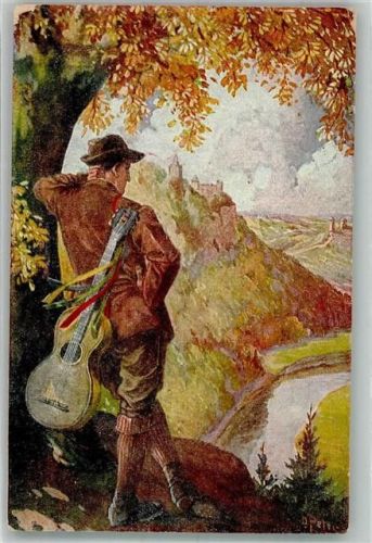 sign. Peter O. An der Saale hellem Strande Wanderer S.V.D. Nr. 653