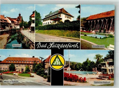 Bad Salzdetfurth Hauptstraße Moor- und Solbad Jugendherberge Gradierwerk Schwimmbad