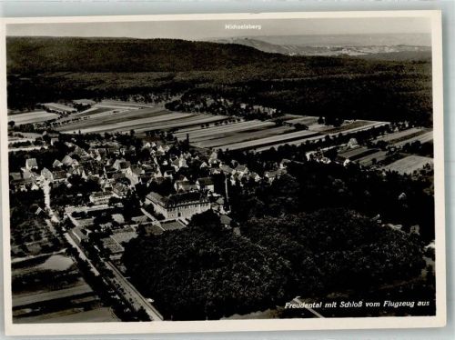 Freudental Fliegeraufnahme Schloss