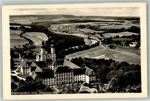 Obermarchtal Fliegeraufnahme vom Kloster Obermarchtal