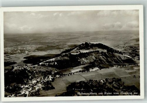 Schwäbisch Gmünd Fliegeraufnahme Hohenrechberg Ruine