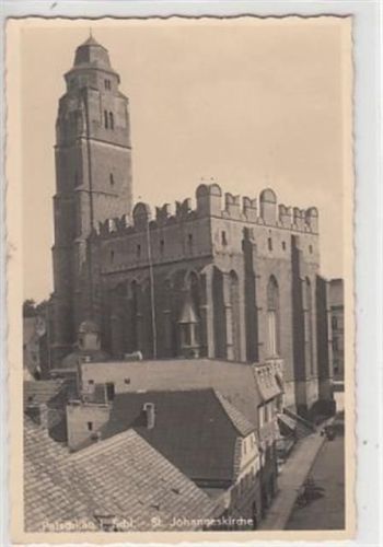 Patschkau / Paczków - Kreis Neisse / Nysa in Schlesien. St. Johanneskirche ungelaufen Rückseite leicht stockfleckig, sonst gut erhalten