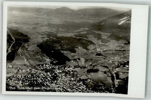 Bad Reichenhall Fliegeraufnahme des Ortes
