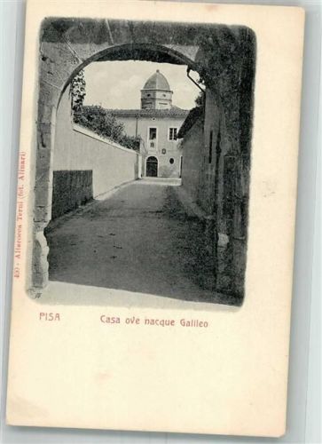 Pisa Casa ove nacque Galileo