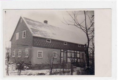 Freital Freital mit Landhaus im Winter gelaufen von 1941. Gute Erhaltung.
