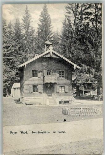 Spiegelau 1907 Forstdienststelle am Rachel
