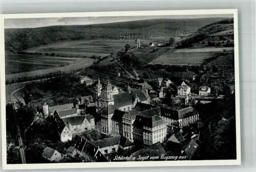 Schöntal Fliegeraufnahme vom Kloster mit Klosterkirche St. Joseph