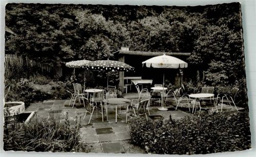 Hitzacker Pension Klötzehof Terrasse Sonnenschirm