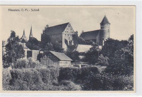 Allenstein Schloß in Allenstein ungelaufen Top Erhaltung.