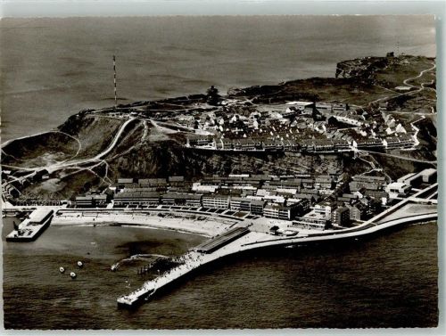 Helgoland Landungsbrücke Unterland Oberland Boot