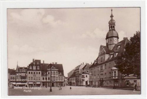 Borna Borna mit Markt ungelaufen Gute Erhaltung.