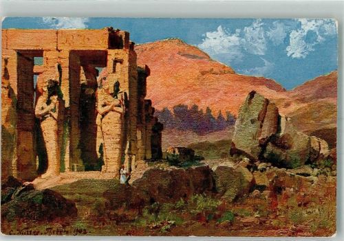 Theben sign. Wuttke, C. Ramses