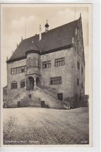 Dettelbach am Main. Rathaus. Ungelaufen. Sehr gute Erhaltung.