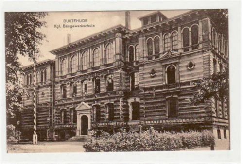 Buxtehude mit Kgl. Baugewerkschule ungelaufen Top Erhaltung.