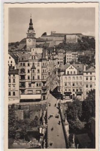 Glatz Glatz / Klodzko. Straßenpartie Festung ungelaufen Gute Erhaltung.