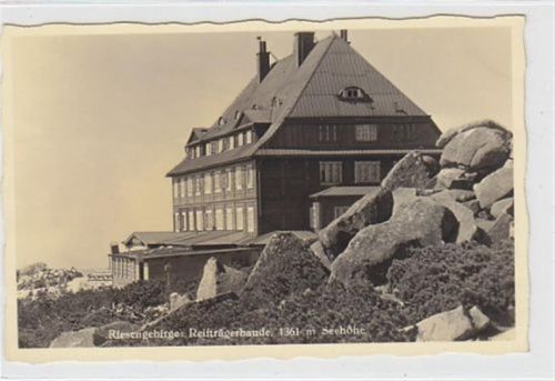 Reifträgerbaude - Schronisko Szrenica / Kreis Hirschberg - Jelenia Góra im Riesengebirge ungelaufen Gute Erhaltung.