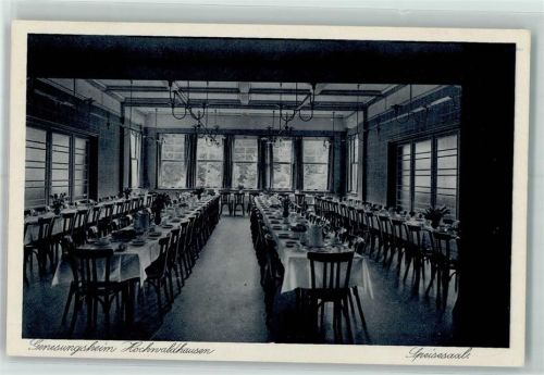 Hochwaldhausen Genesungsheim Speisesaal