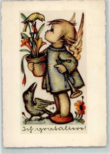 Verlag Josef Müller Nr. 4514 Engel AK