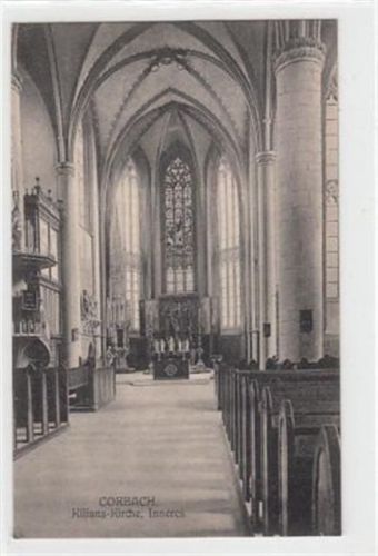 Korbach Korbach. Innenansicht der Kilians - Kirche ungelaufen Sehr gut erhalten.