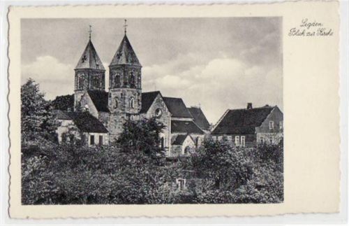 Legden mit Blick zur Kirche ungelaufen Gute Erhaltung.