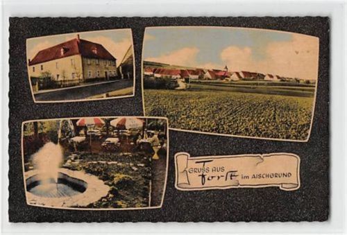 Gerhardshofen-Forst im Aischgrund. Gasthaus zur Einkehr ungelaufen Gute Erhaltung.