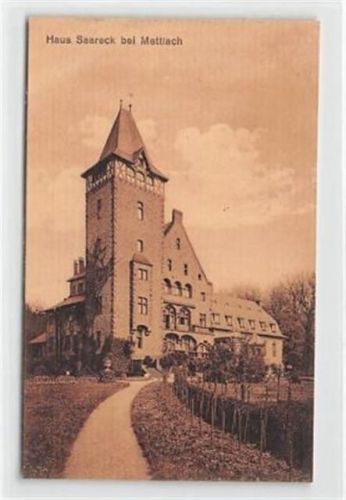 Haus Saareck bei Mettlach ungelaufen Gute Erhaltung.