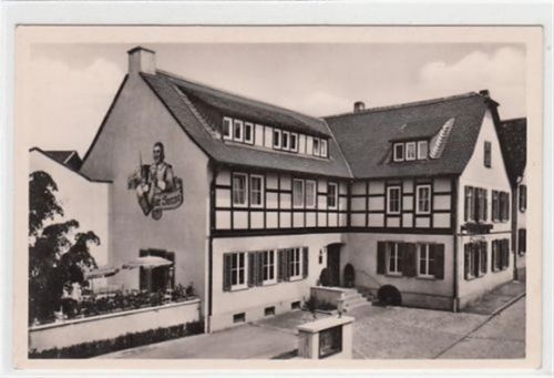 Alsbach an der Bergstraße. Gasthaus Zur Sonne ungelaufen Gute Erhaltung.