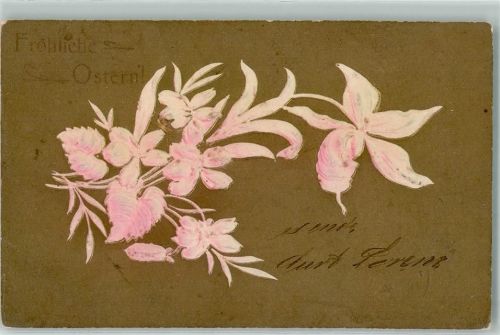 1905 Blumen Ostern AK