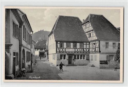 Hambach. Gasthaus zum Engel ungelaufen Sehr gut erhalten.