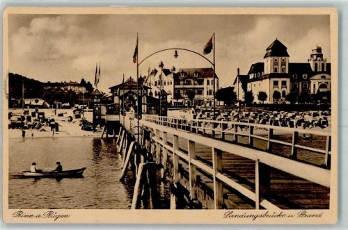 Binz Landungbrücke Strand