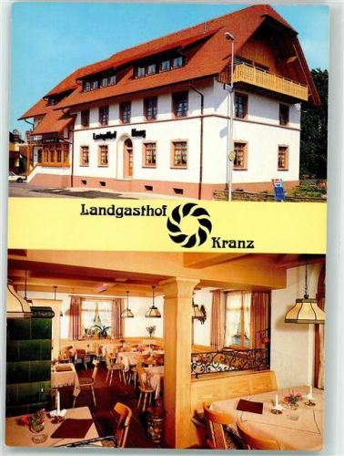 Hüfingen Landgasthaus Kranz Kachelofen Hauptstraße