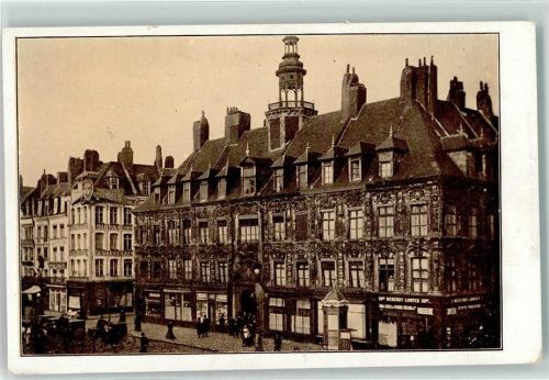 Lille Die alte Börse Litfaßsäule