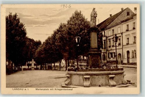 Landau Marienplatz Kriegerdenkmal