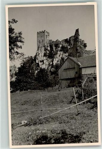 Oberviechtach Burg Ruine Turm Ort handschriftlich