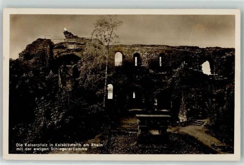 Kaiserswerth 1941 Kaiserpfalz ewige Schlageterflamme
