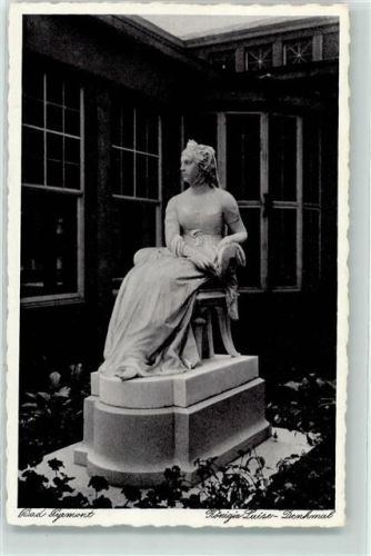 W3280 Bad Pyrmont Denkmal Königin Luise Adel Königin Luise