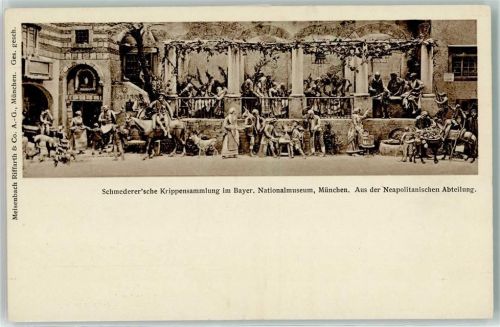 Schmedere Krippensammlung im Bayr. Museum - Neapolitanische Abteilung AK